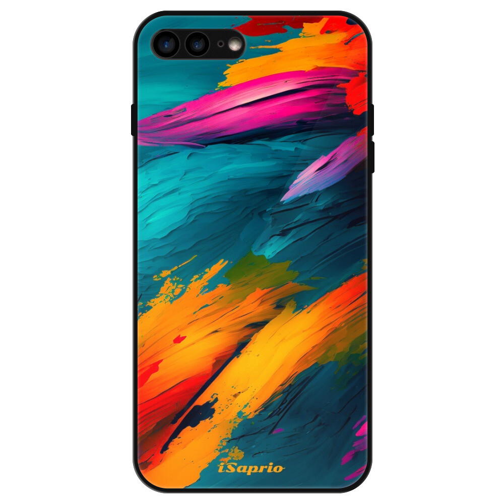 Lesklé puzdro Exclusive iSaprio - Blue Paint - iPhone 7 Plus/8 Plus