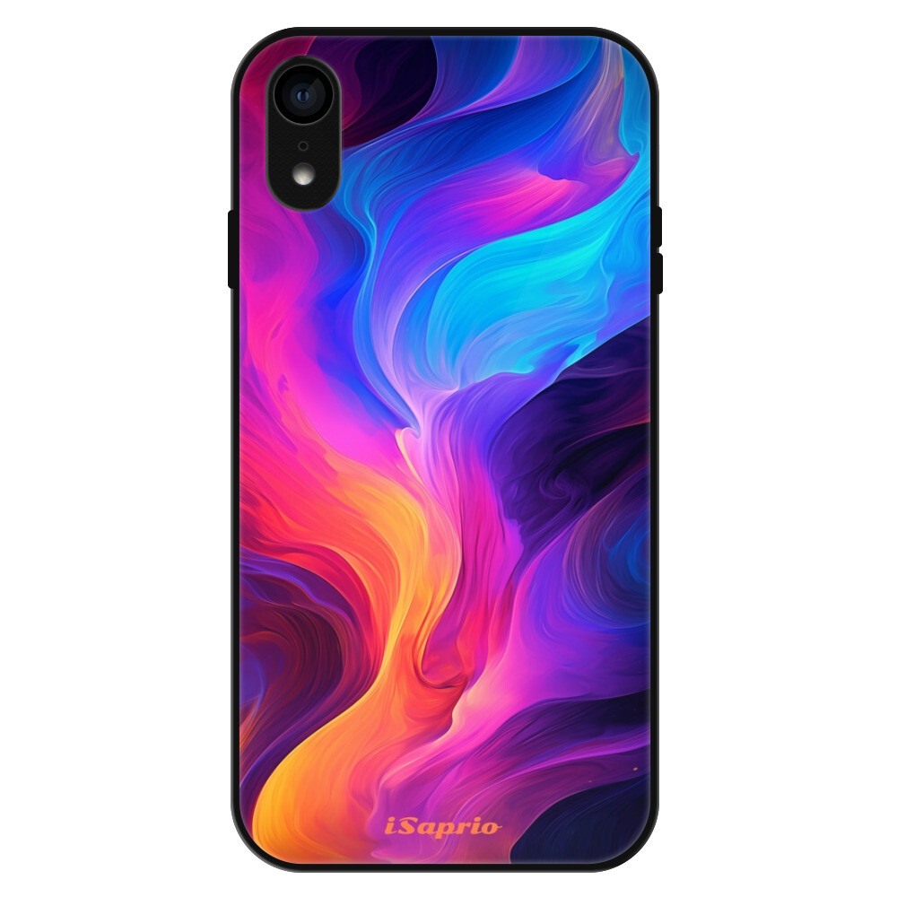 Lesklé puzdro Exclusive iSaprio - Abstract Wave 01 - iPhone XR