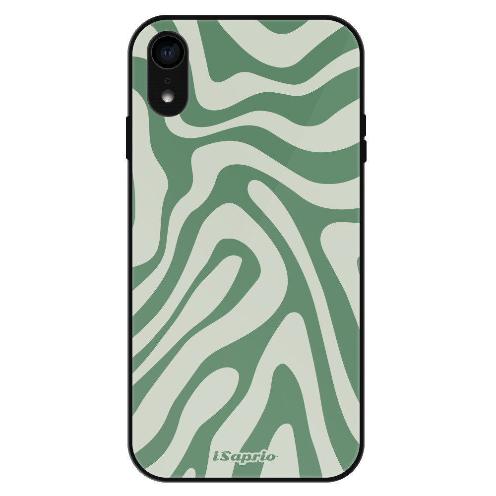 Lesklé puzdro Exclusive iSaprio - Zebra Green - iPhone XR