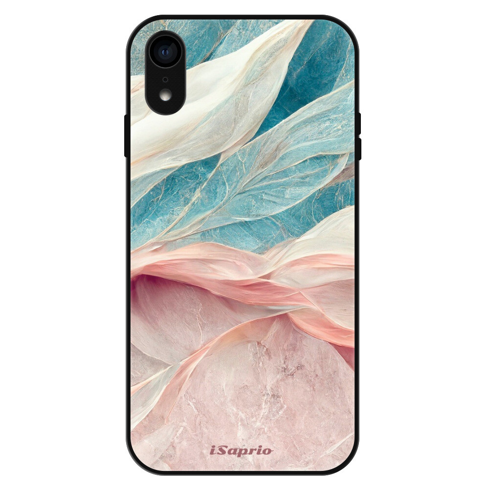 Lesklé puzdro Exclusive iSaprio - Pink and Blue - iPhone XR