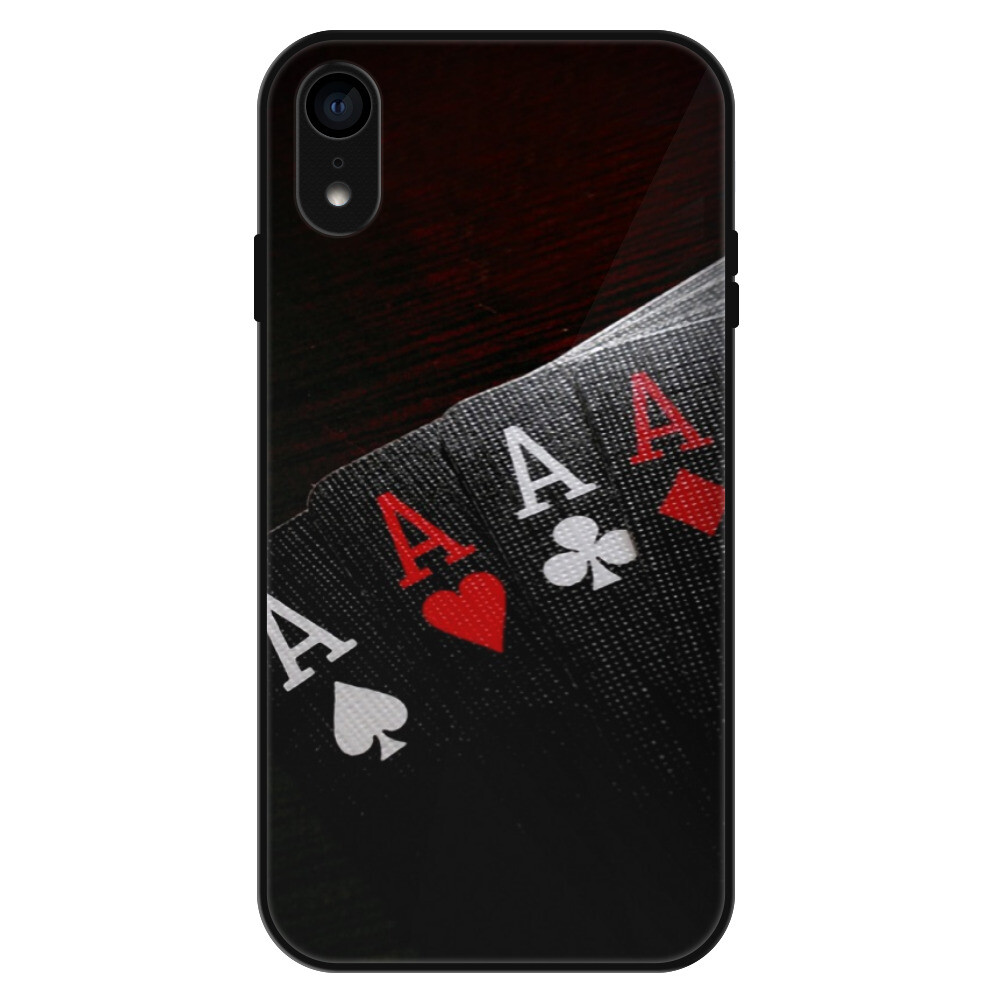 Lesklé puzdro Exclusive iSaprio - Poker - iPhone XR