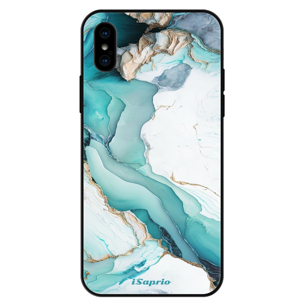 Lesklé puzdro Exclusive iSaprio - Color Marble 22 - iPhone X/XS