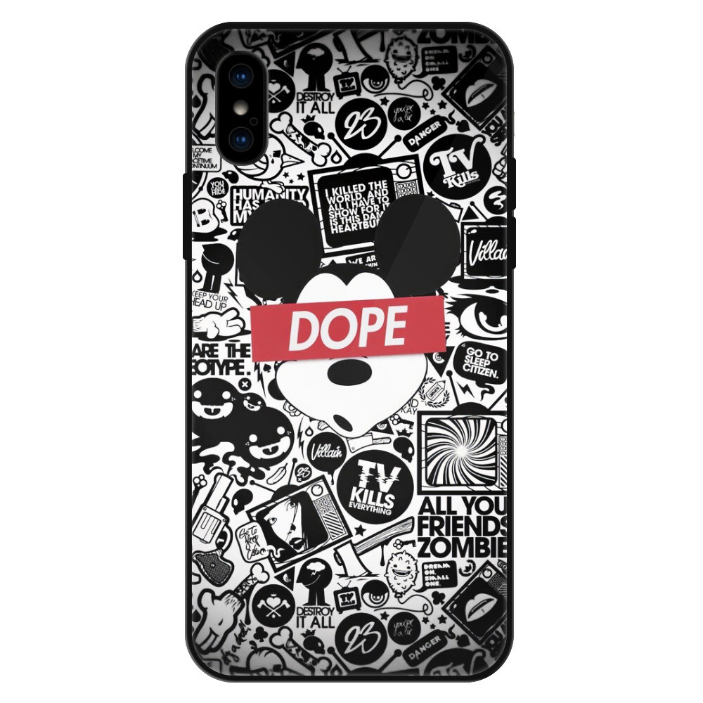 Lesklé puzdro Exclusive iSaprio - DOPE - iPhone X/XS