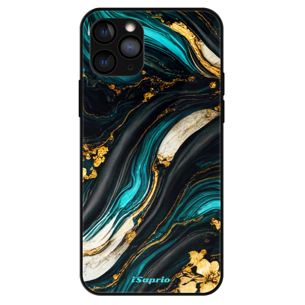 Lesklé puzdro Exclusive iSaprio - Dark Paint 10 - iPhone 11 Pro