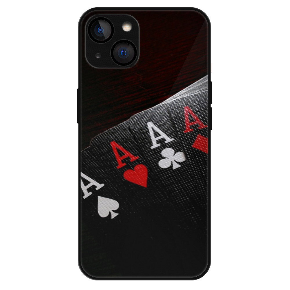 Lesklé puzdro Exclusive iSaprio - Poker - iPhone 13
