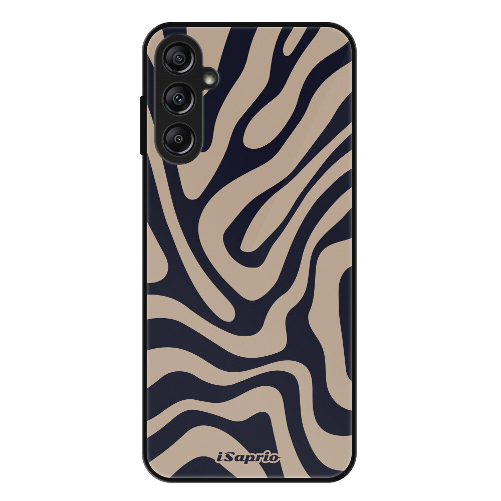 Lesklé puzdro Exclusive iSaprio - Zebra Black - Samsung Galaxy A14 / A14 5G