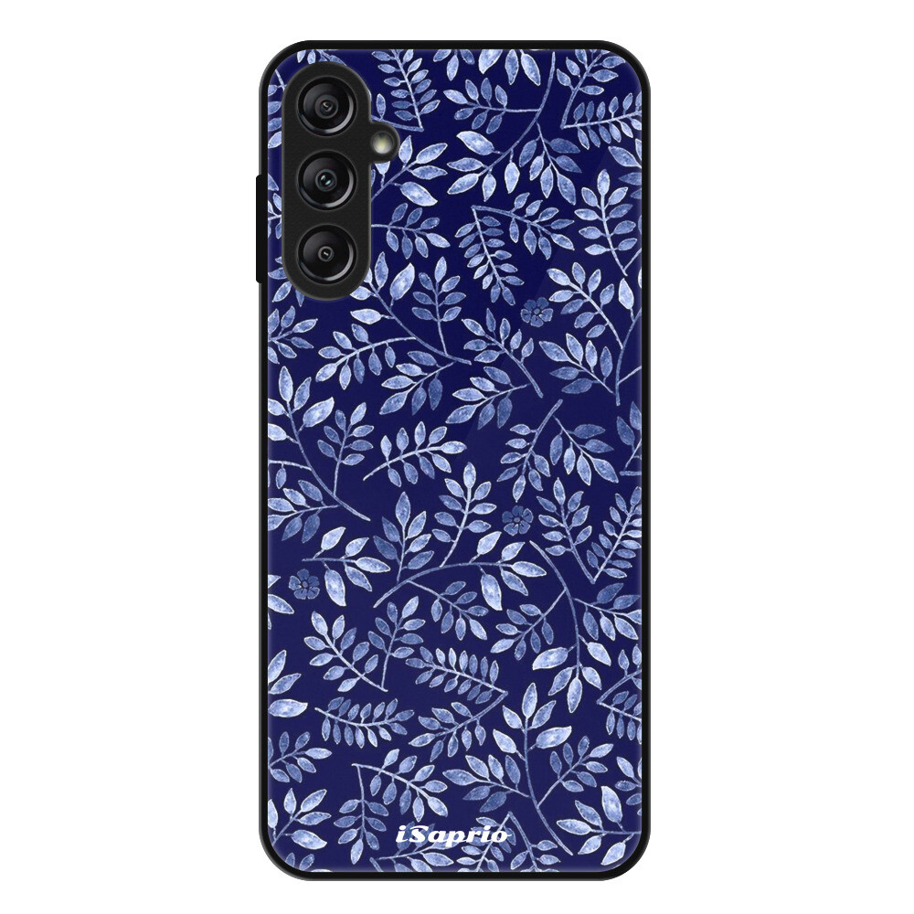Lesklé puzdro Exclusive iSaprio - Blue Leaves 05 - Samsung Galaxy A14 / A14 5G