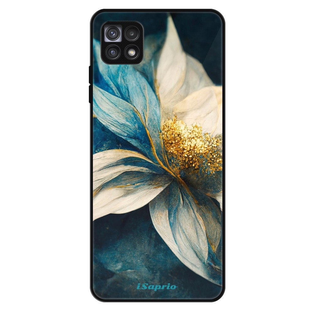 Lesklé puzdro Exclusive iSaprio - Blue Petals - Samsung Galaxy A22 5G