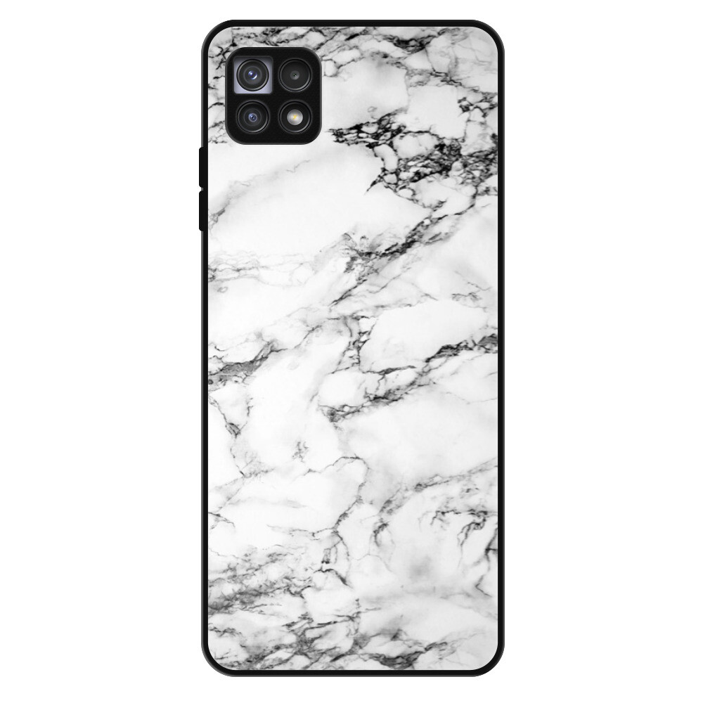 Lesklé puzdro Exclusive iSaprio - White Marble 01 - Samsung Galaxy A22 5G