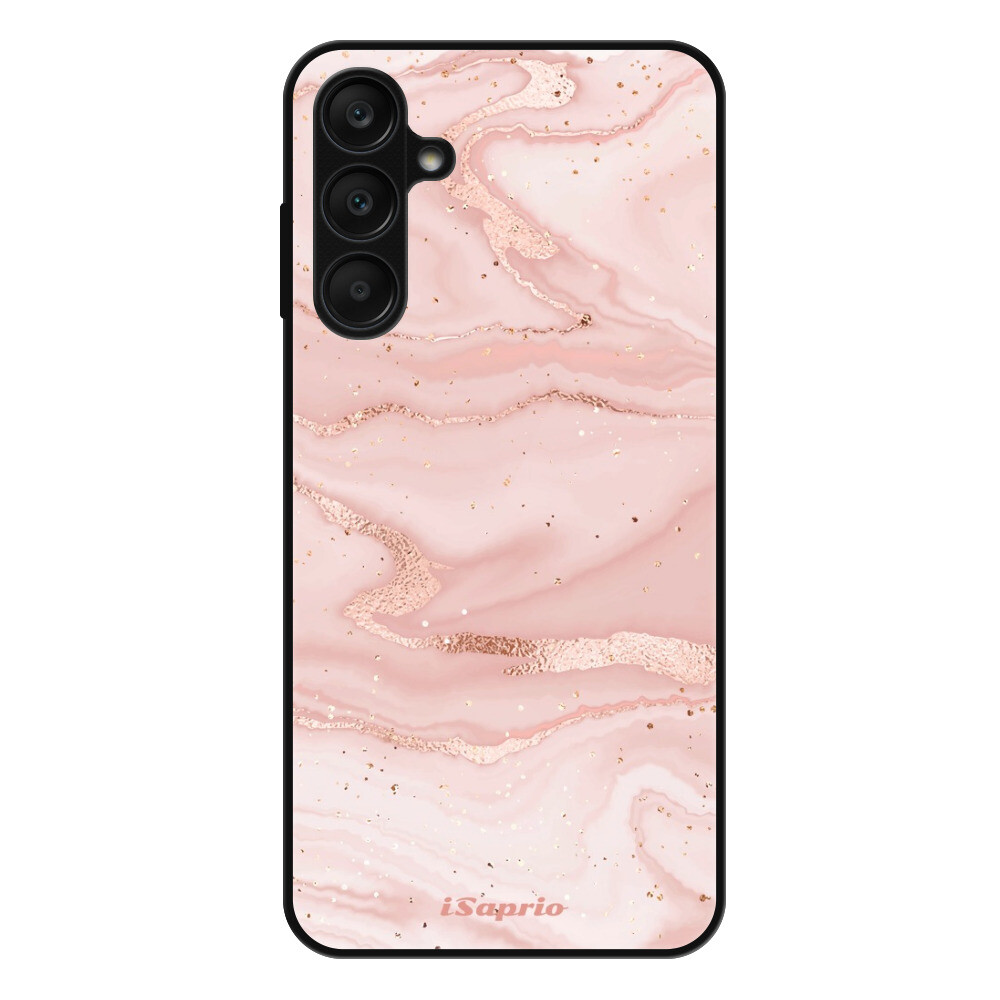 Lesklé puzdro Exclusive iSaprio - RoseGold Marble 10 - Samsung Galaxy A25 5G