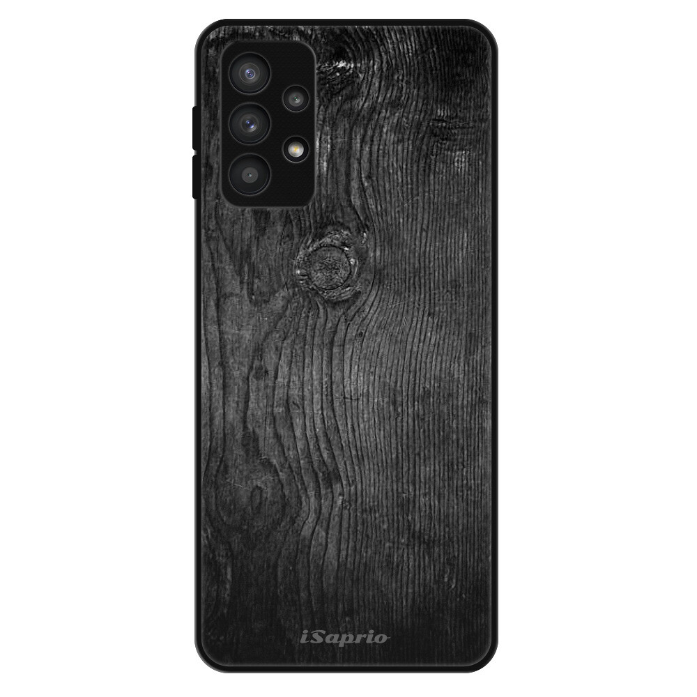 Lesklé puzdro Exclusive iSaprio - Black Wood 13 - Samsung Galaxy A32 5G