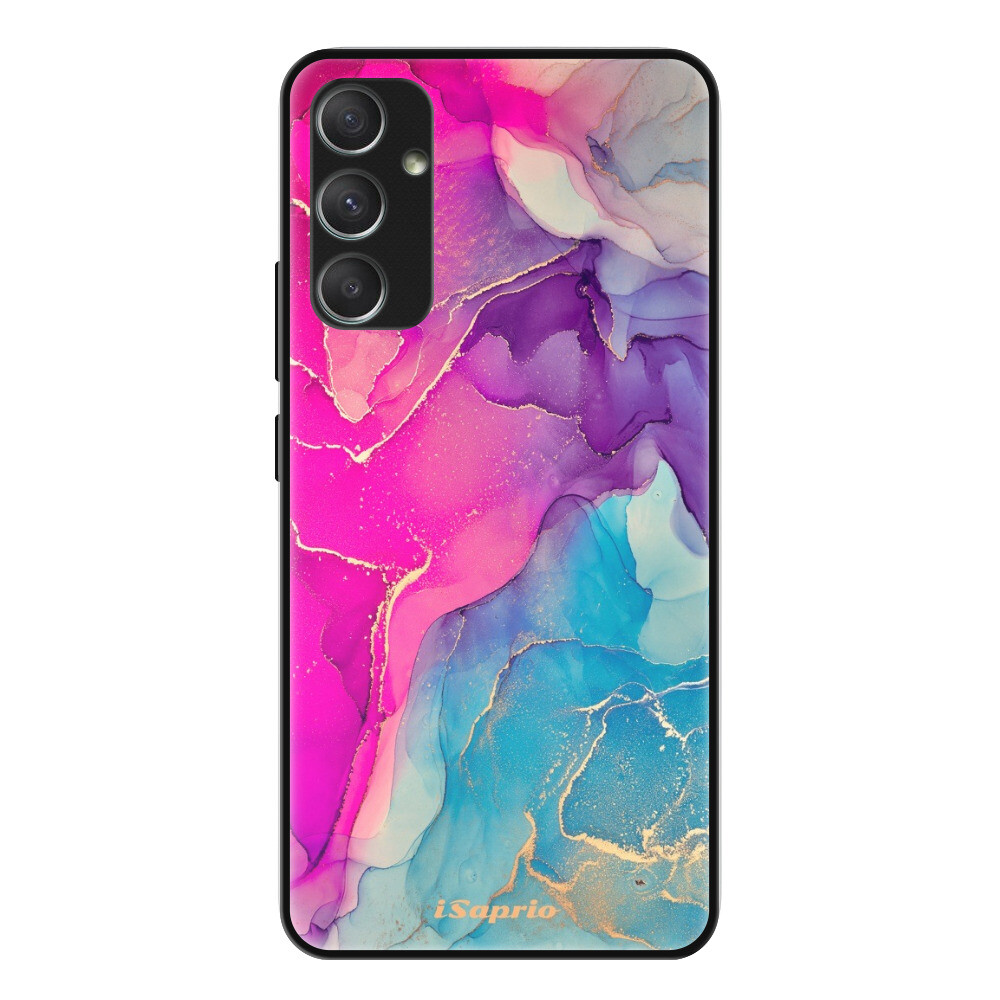 Lesklé puzdro Exclusive iSaprio - Purple Ink - Samsung Galaxy A34 5G