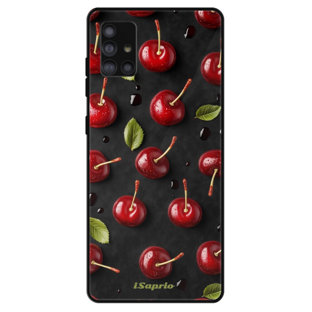 Lesklé puzdro Exclusive iSaprio - Cherry Bliss - Samsung Galaxy A51