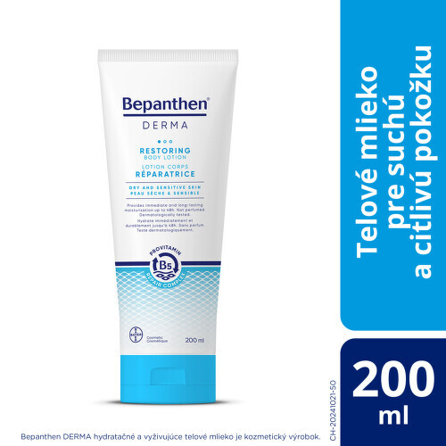 BEPANTHEN Derma replenishing telové mlieko 200 ml