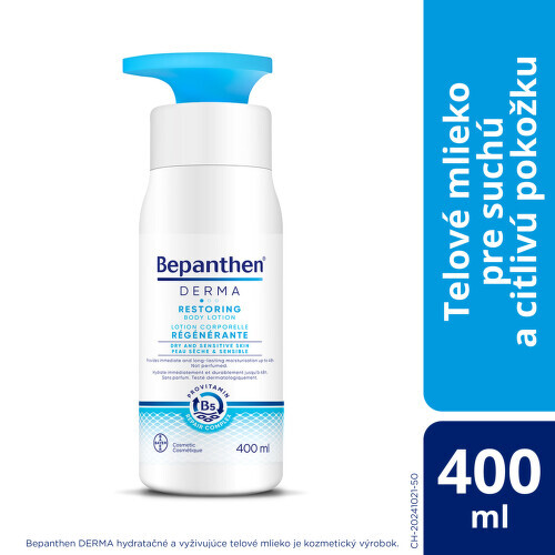 BEPANTHEN Derma restoring telové mlieko 400 ml