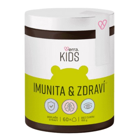 VERRA Kids imunita & zdravie 60 žuvacích pastiliek