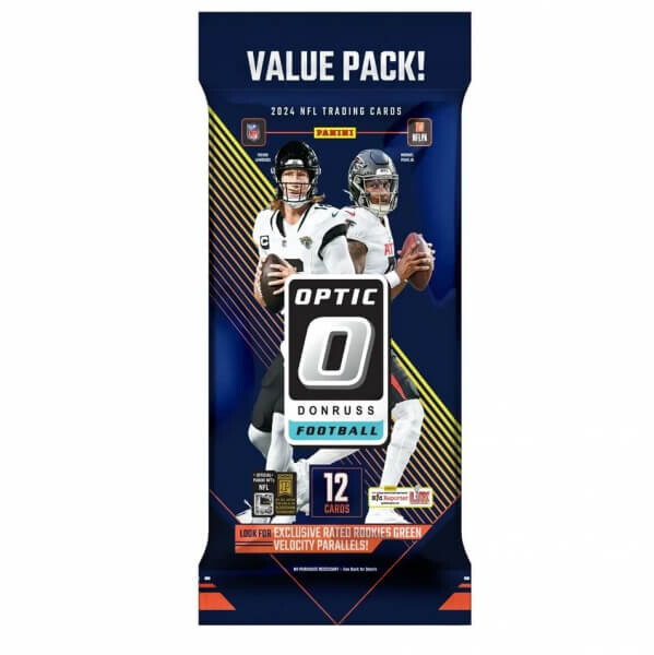 Panini 2024 Panini Donruss Optic NFL Football Fat Pack