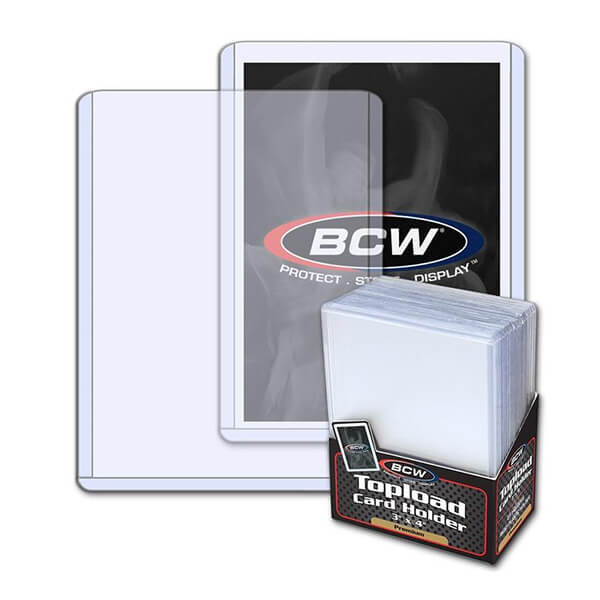 BCW Toploader BCW 3x4 Regular Premium - 25 ks