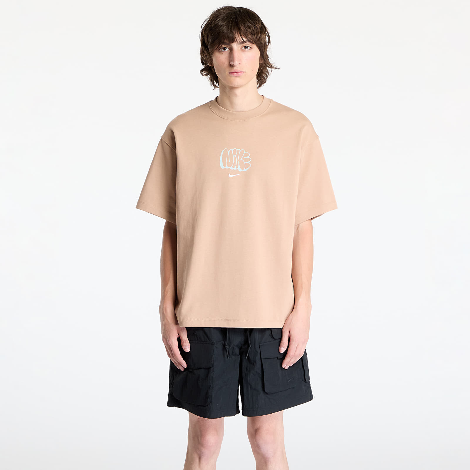 Tričko Nike Solo Swoosh Men's T-Shirt Hemp S
