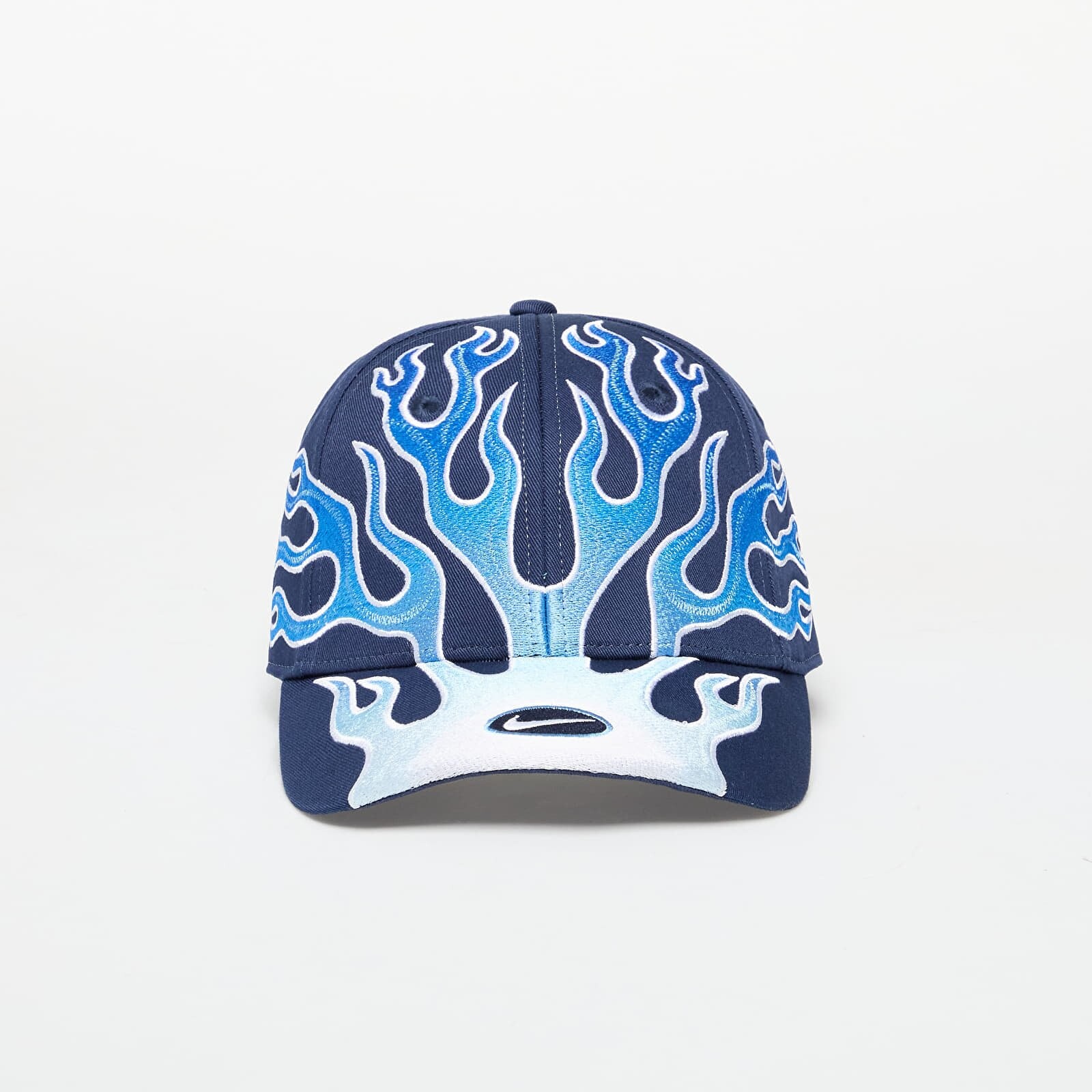 Šiltovka Nike Club Cap Structured OG Flame Cap Midnight Navy S/M