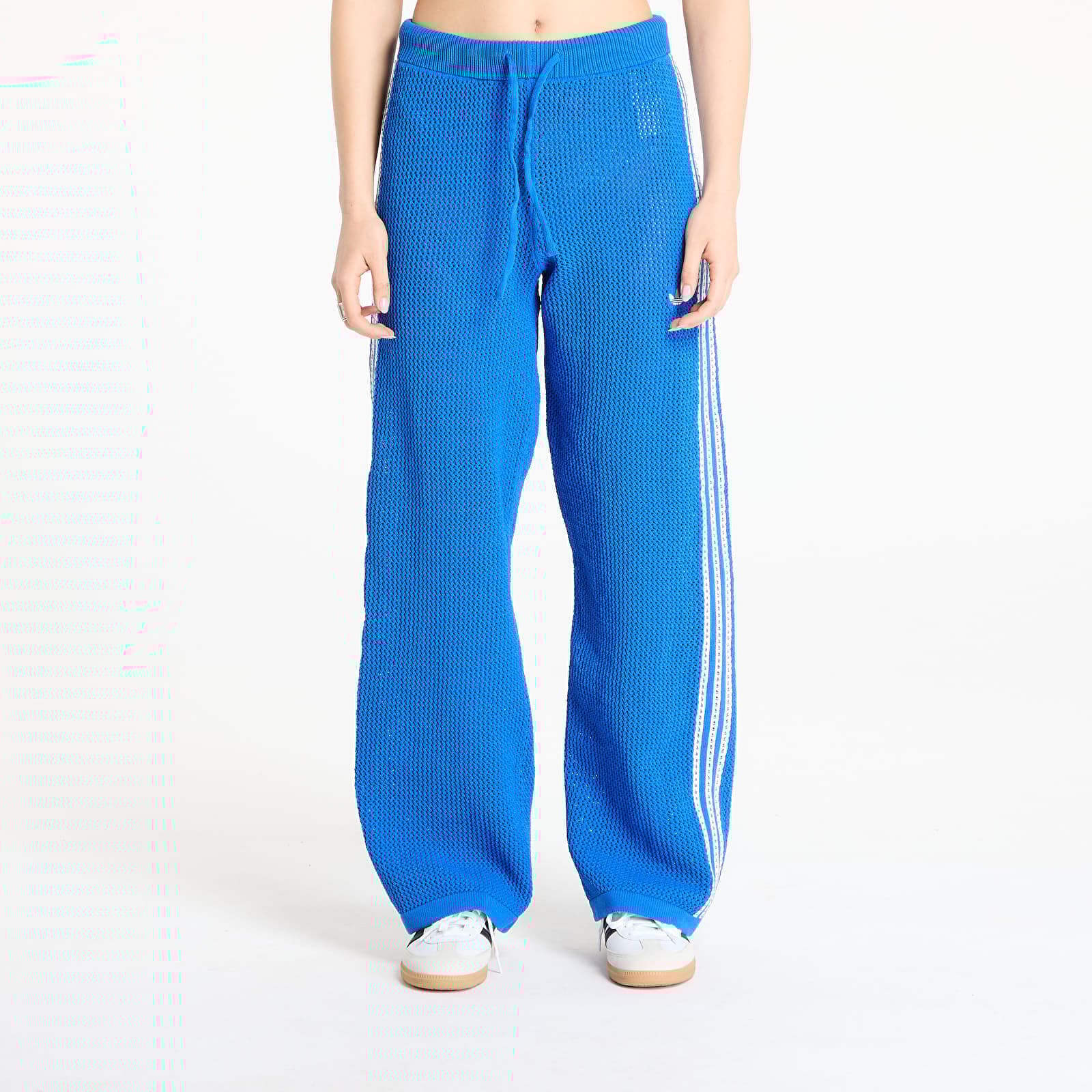 Kalhoty adidas Originals Premium Crochet Track Pant Blue XL