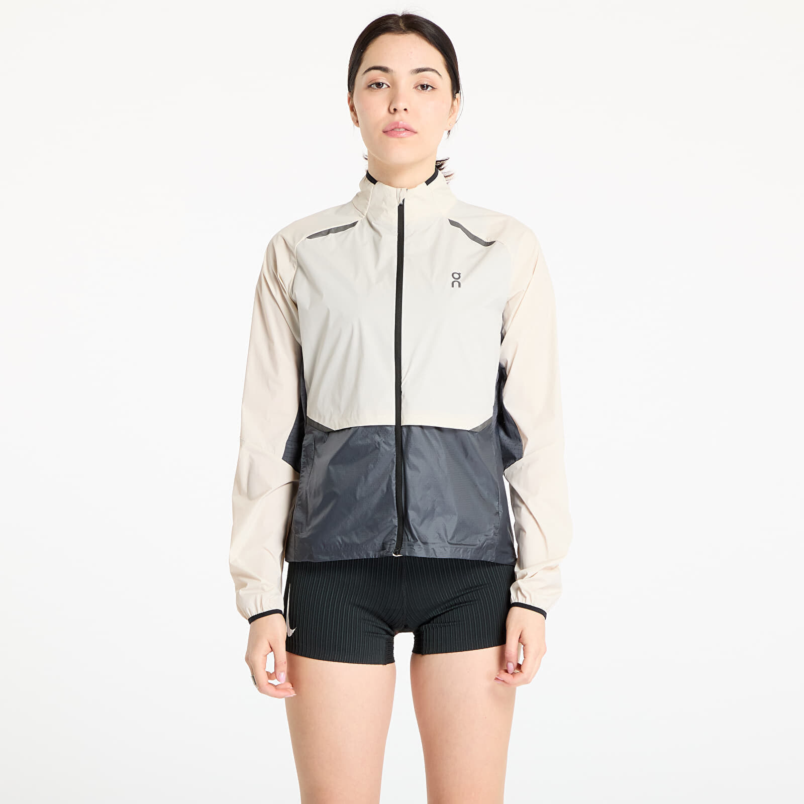 Vetrovka On Weather Jacket Silver/ Eclipse XS
