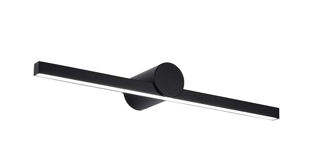 LED Solution Čierne LED svietidlo nad zrkadlo 10W IP65 405841