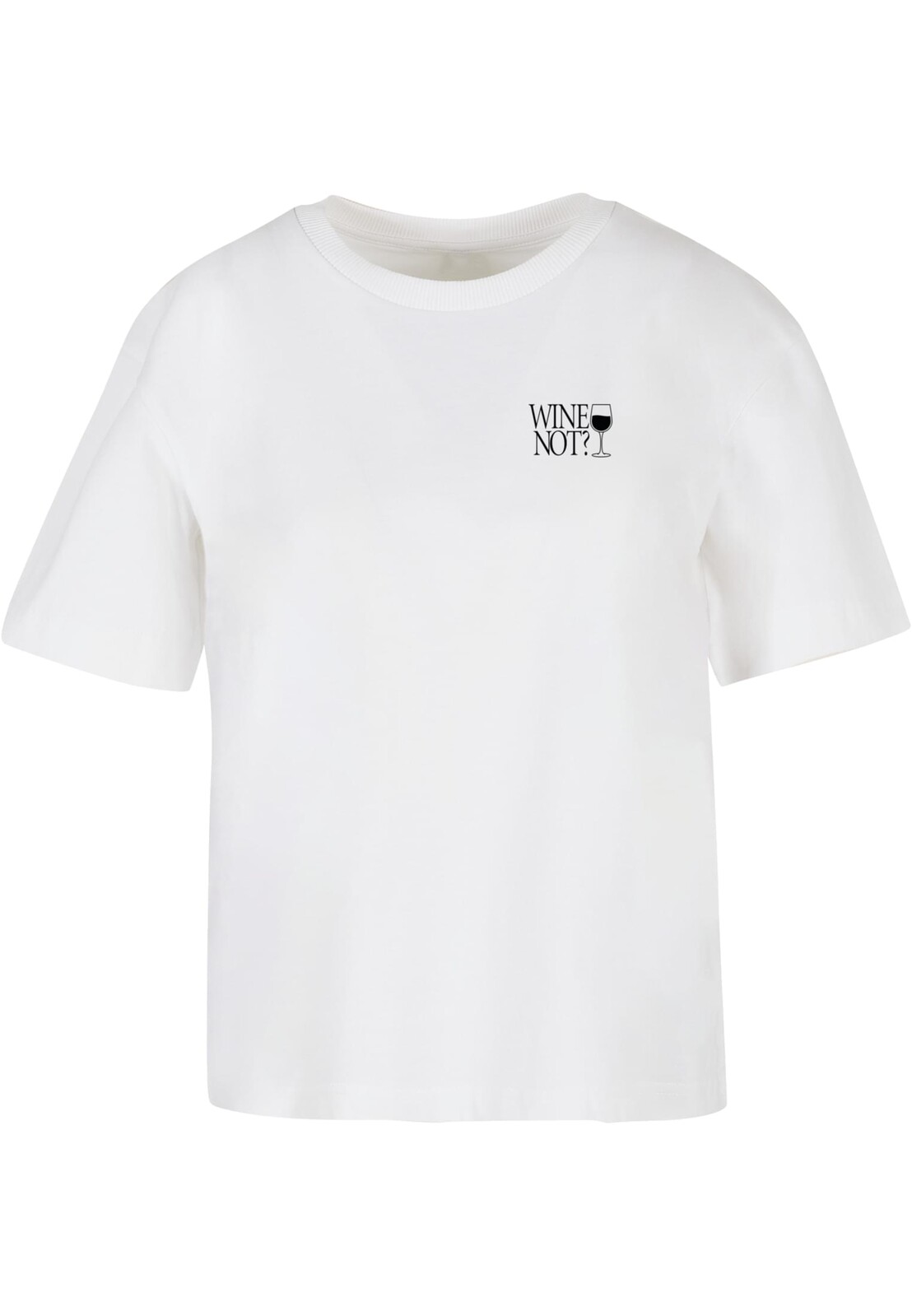 Women's T-shirt Wine Not white