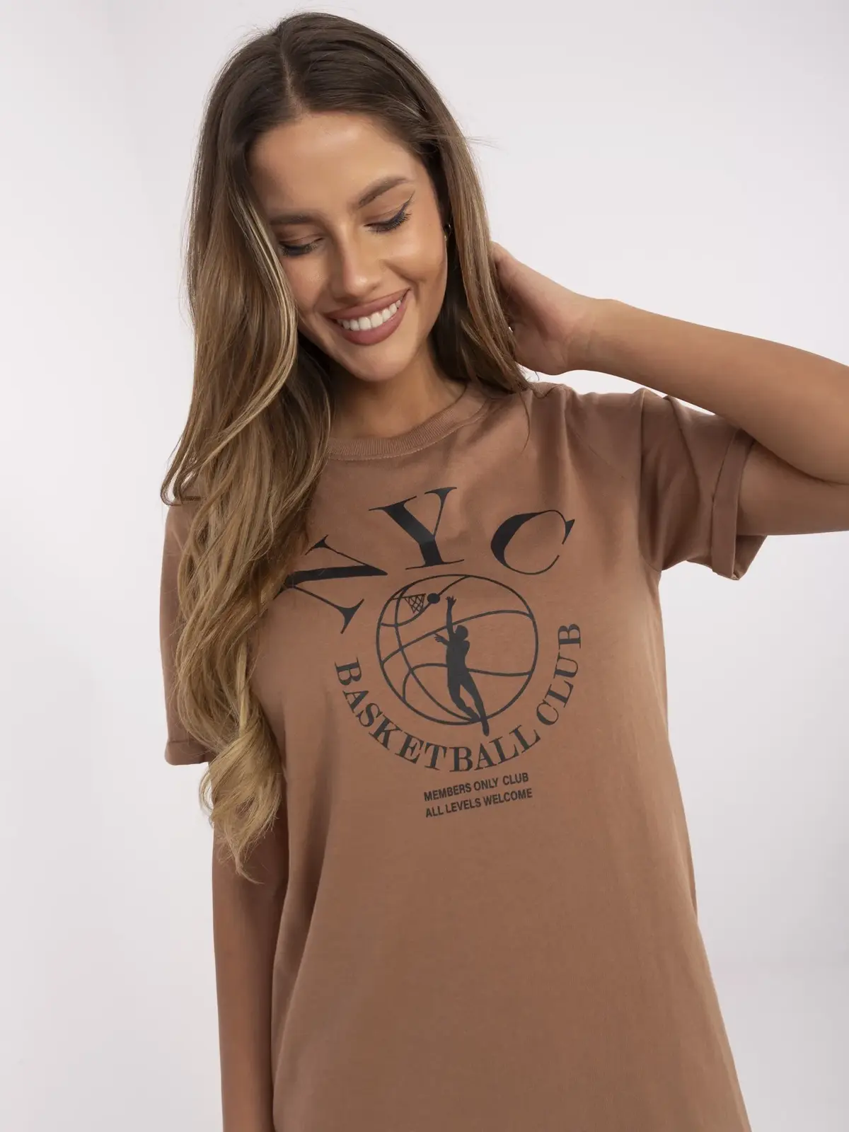 Blouse-D12063M02382C-light brown