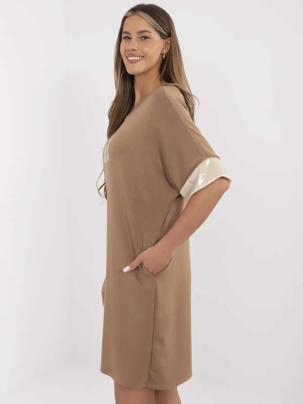 Dress-MI-SK-A6192.52-light brown