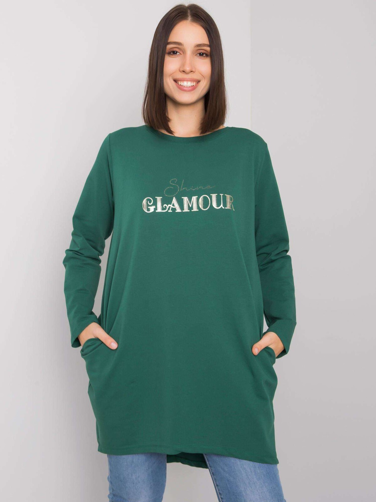 Tunic-RV-TU-7277.76P-Dark Green
