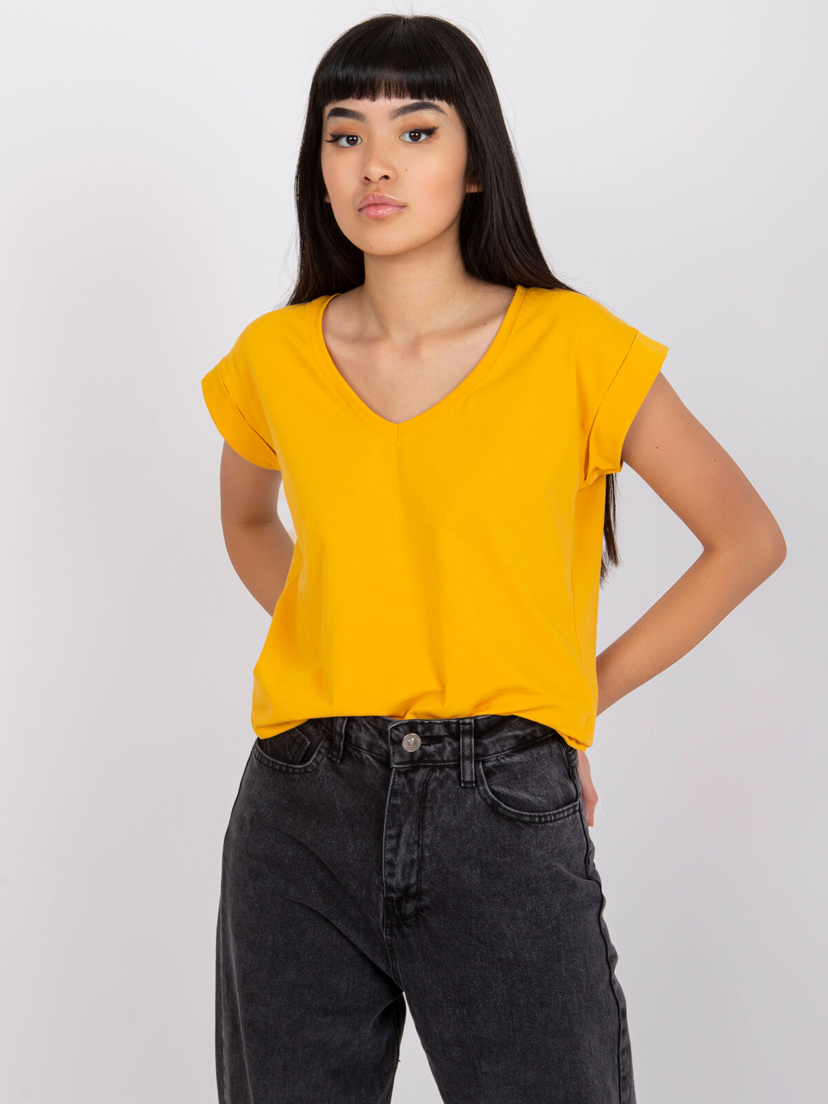T-shirt-RV-TS-7543.12X-Light Orange