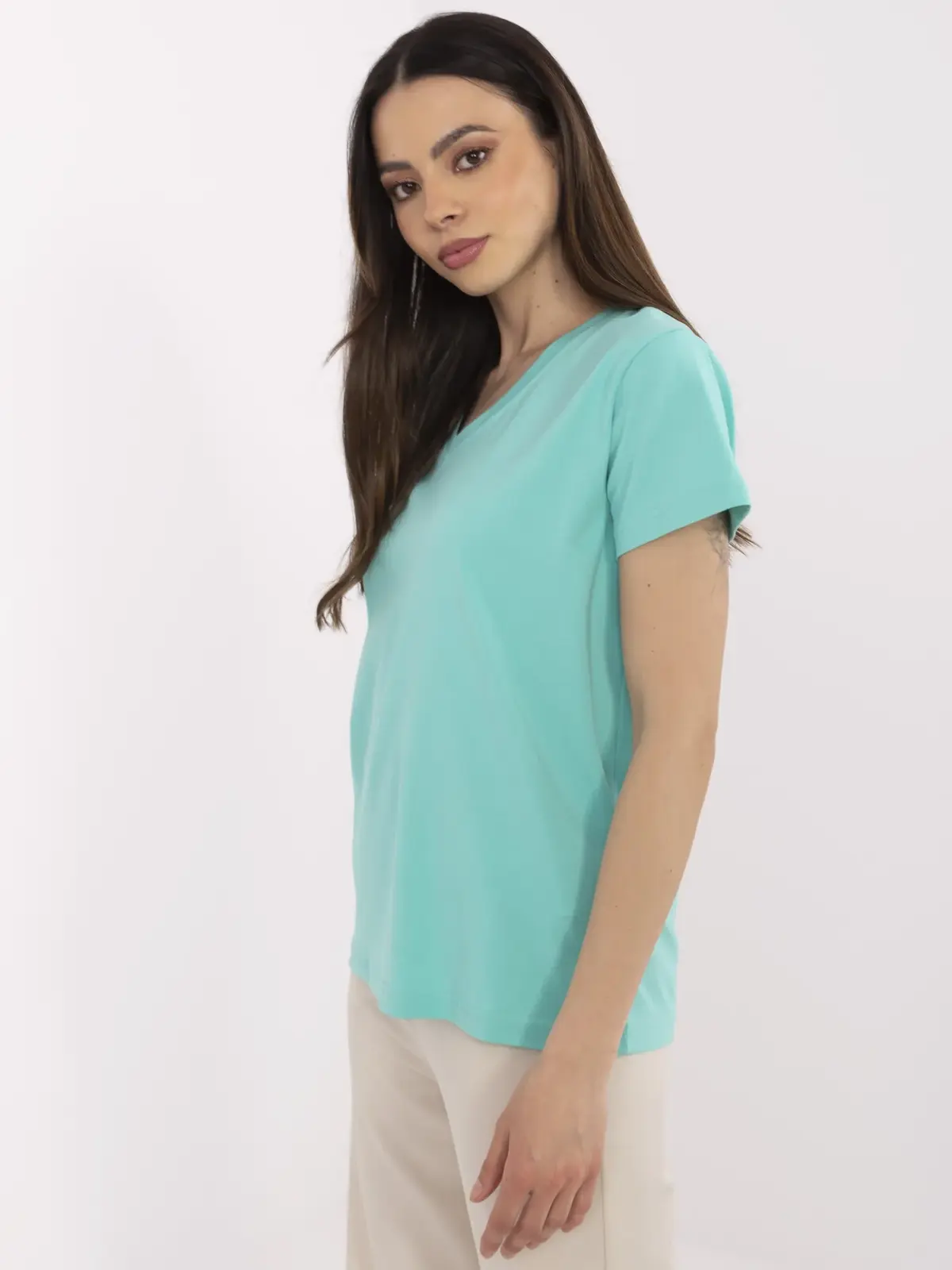 T-shirt-CLM-TS-1639.12-turquoise