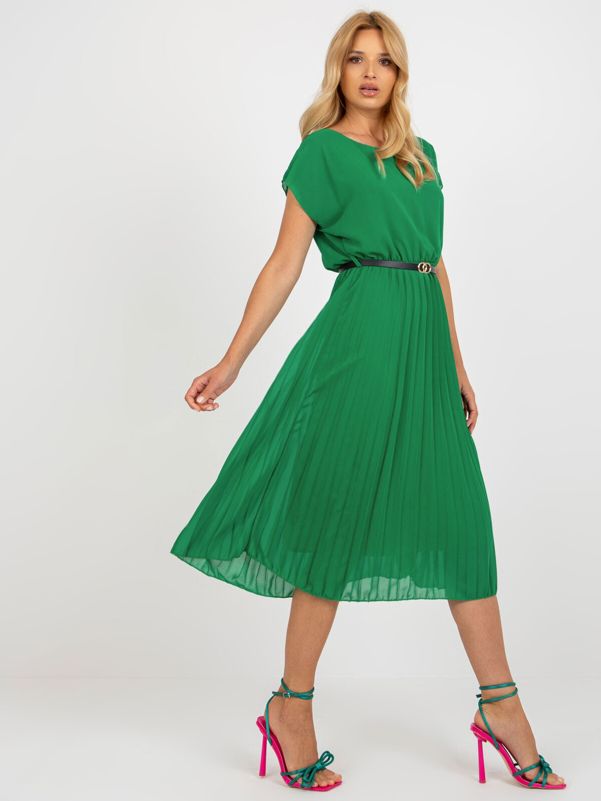 Dress-DHJ-SK-8839-1.23X-Dark Green