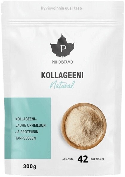 Puhdistamo collagen (kolagen) natural - 300 g výpredaj (pošk.obal)