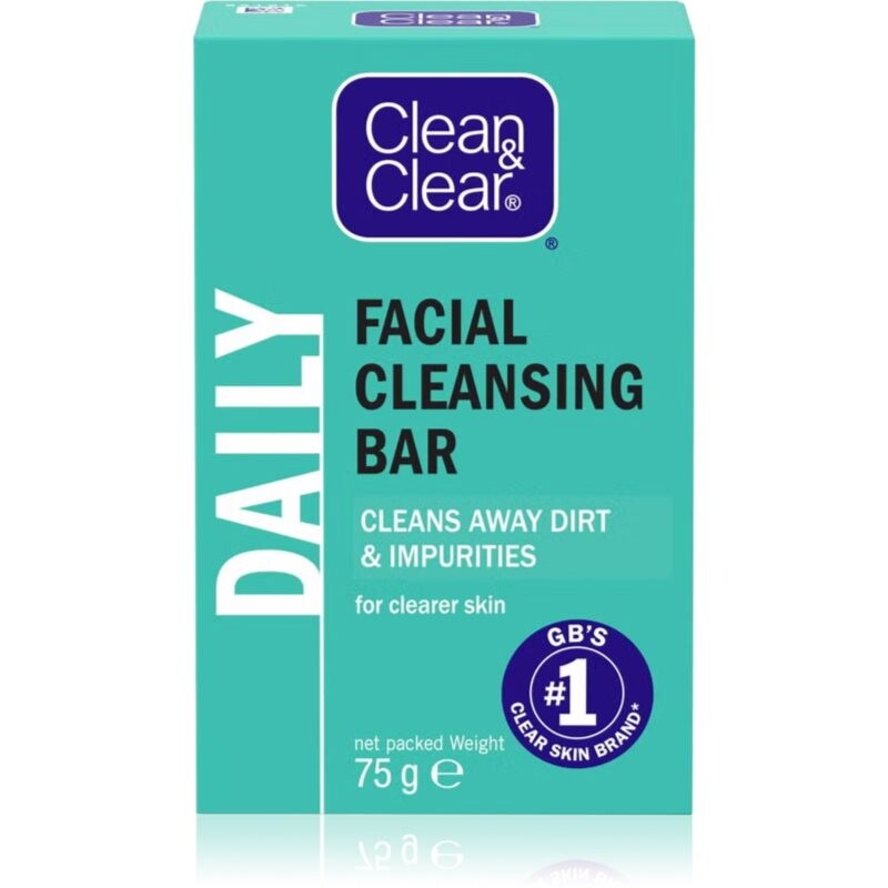 Clean & Clear Daily čistiace tuhé mydlo na tvár 75 g