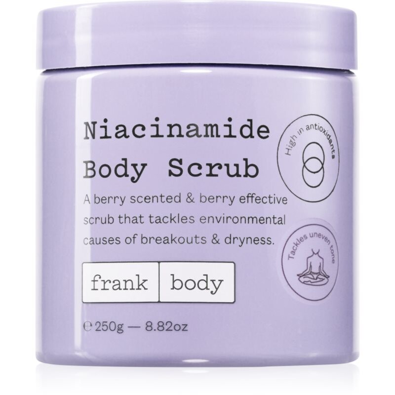 Frank Body Niacinamide telový peeling s niacínamidom 250 g