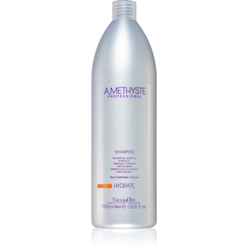 FarmaVita Amethyste Hydrate vyživujúci šampón pre suché vlasy 1000 ml