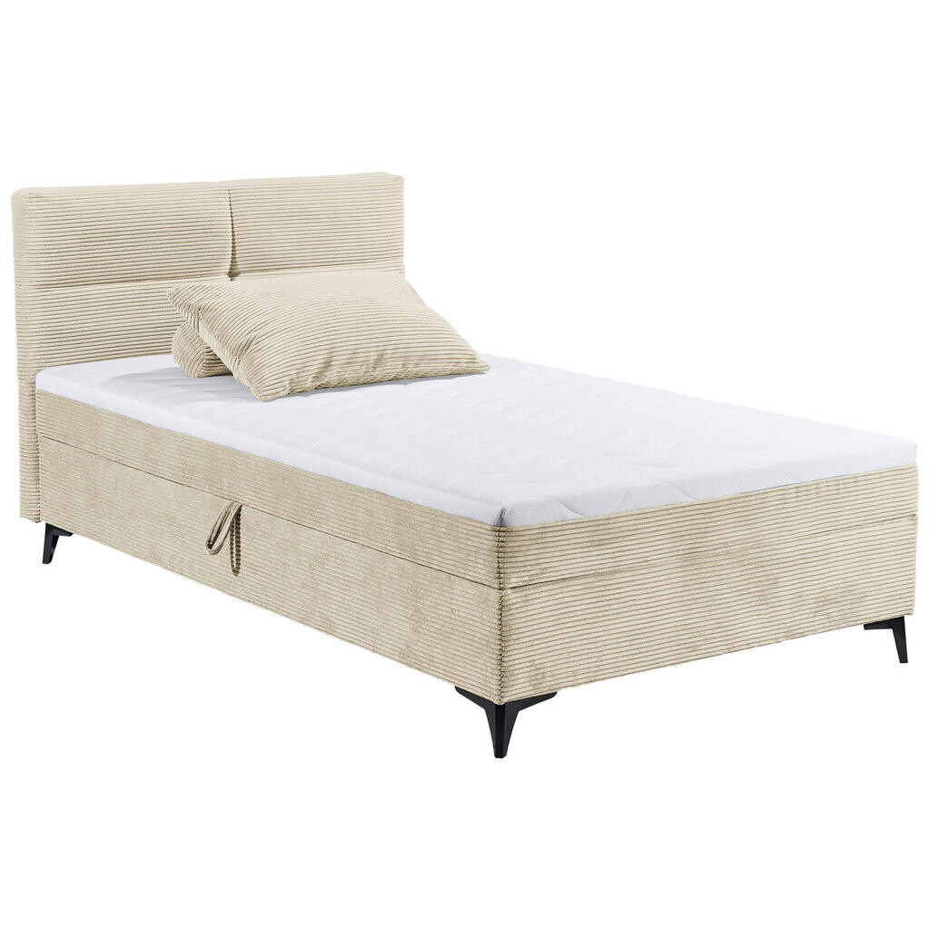 MID.YOU AMERICKÁ POSTEĽ, 120/200 cm, krémová