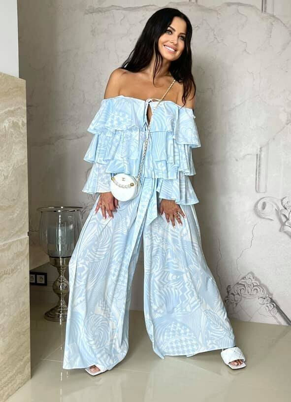 Blue clothing set By o la la axp0775. R34