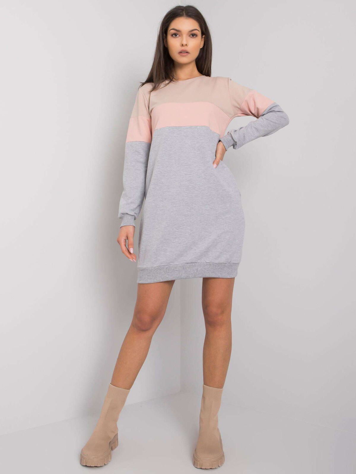 Dress-RV-SK-5869.04-dark beige
