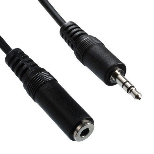 Kábel TIPA JACK 3.5 konektor/JACK 3.5 zdierka 10m