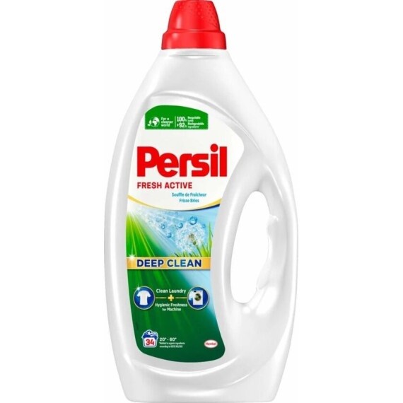 Persil Deep Clean Hygienic prací gél  1,53ml 34PD
