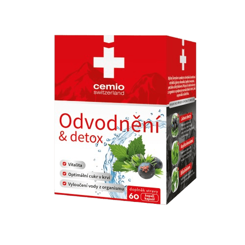 CEMIO Odvodnenie & detox 60 kapsúl