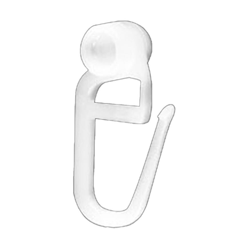 Jazdec do koľajničky PVC  biely 20.21.100.1