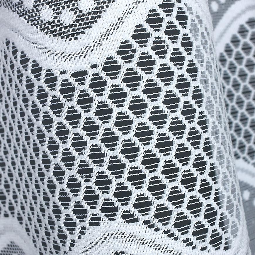 Záclona žakárová  361580 180 biela Tovar na mieru