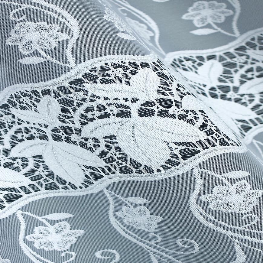 Záclona žakárová  302520 150 biela Tovar na mieru