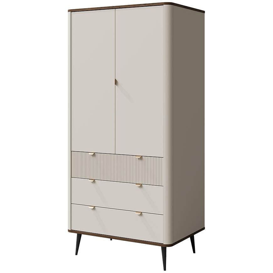 Skriňa Marly 1 Kašmír/orech