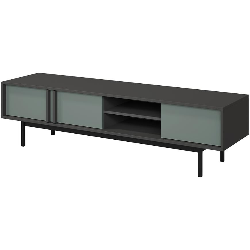 TV stolík 160 Alsy 9 Aloe/Antracyt
