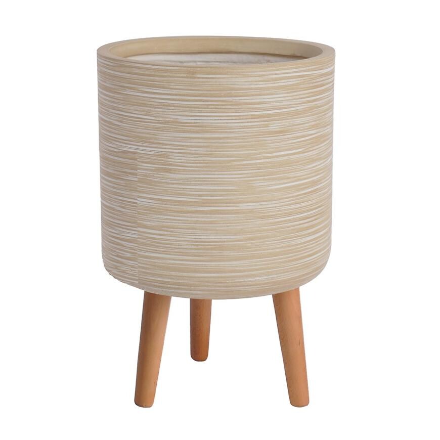 Kvetináč LT14862T-3S 24x24x35 P252A béžová